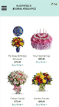 Mobile Screenshot of caldwellsfloralelegance.com